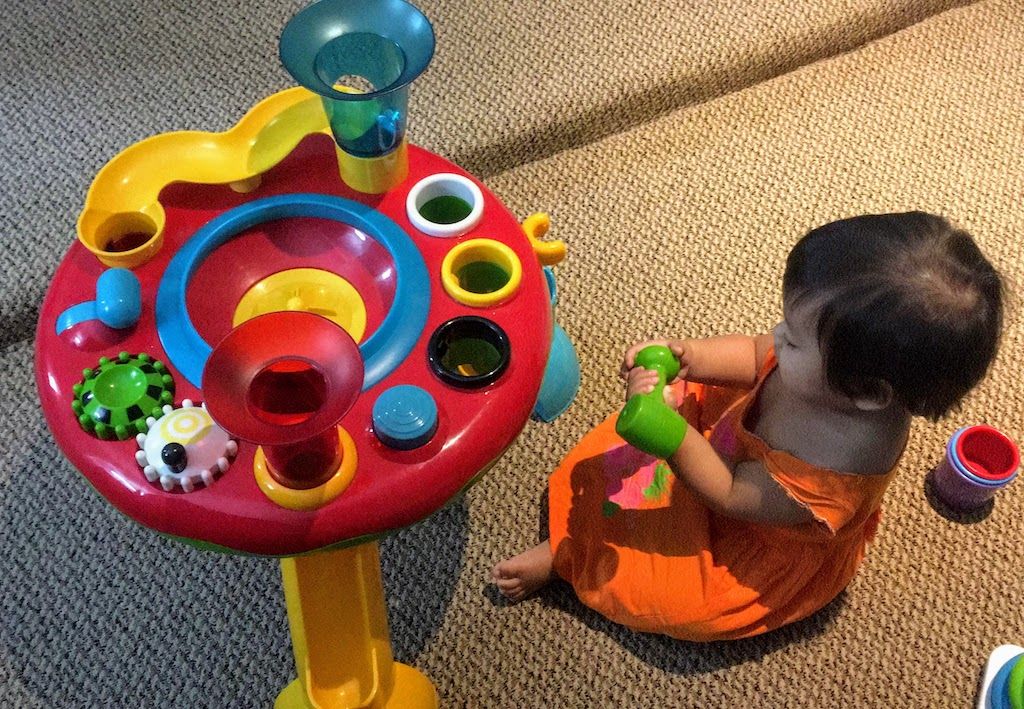 Developing Early Math Skill: Having Fun with an Activity Table